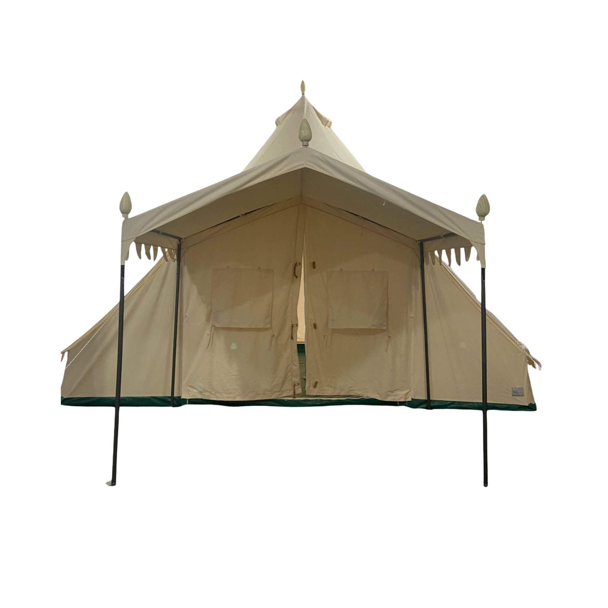13' X 19' Extra-Large Heavy-Duty Outdoor Four-Season Glamping Canvas Bell Yurt Tent