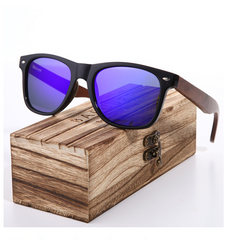 Unisex Wooden Polarized Sunglasses