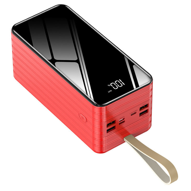 80,000 mAH Power Bank, Comes With A Four-wire Large-capacity, Mobile Power Bank