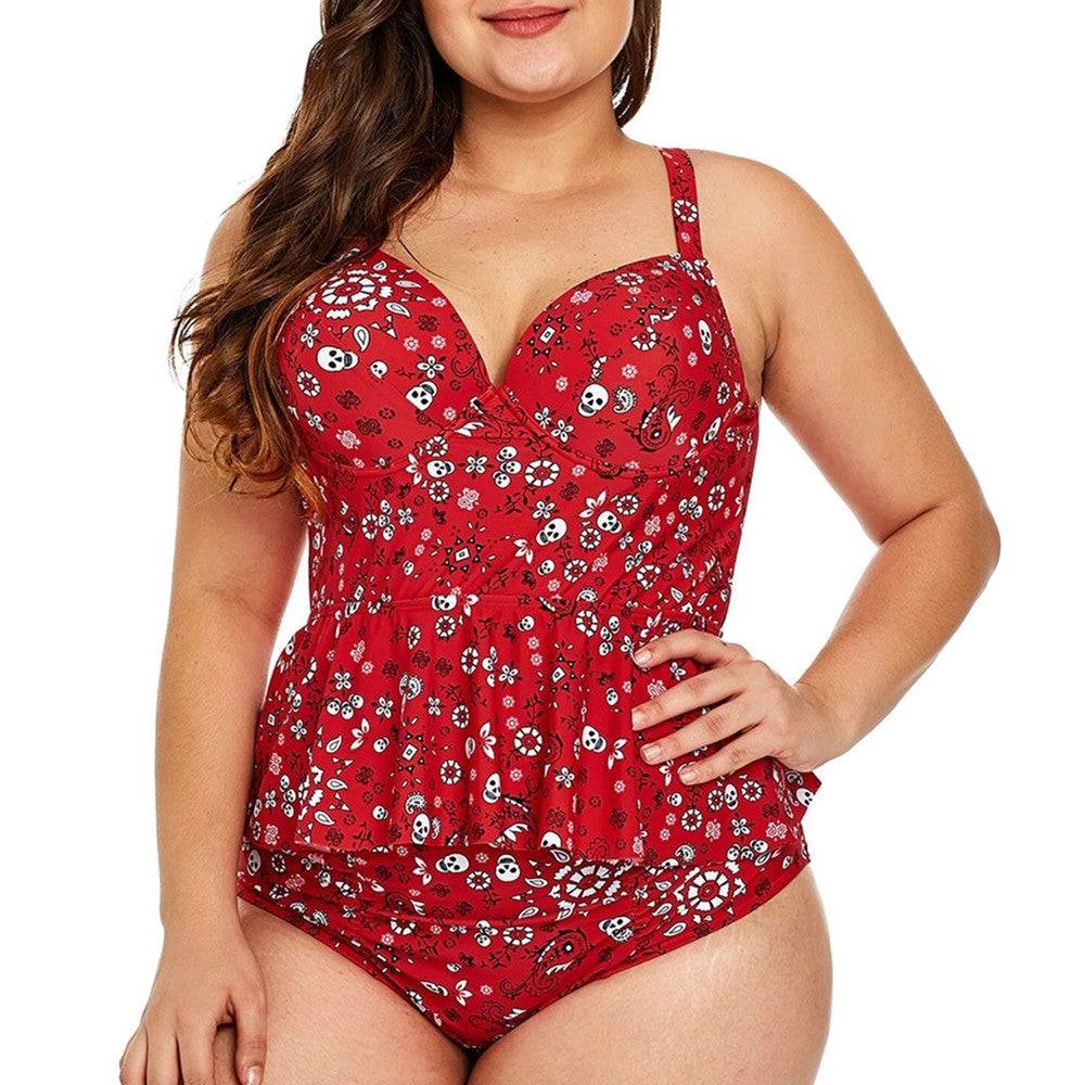 Women's Plus Size One-Piece Swimsuit