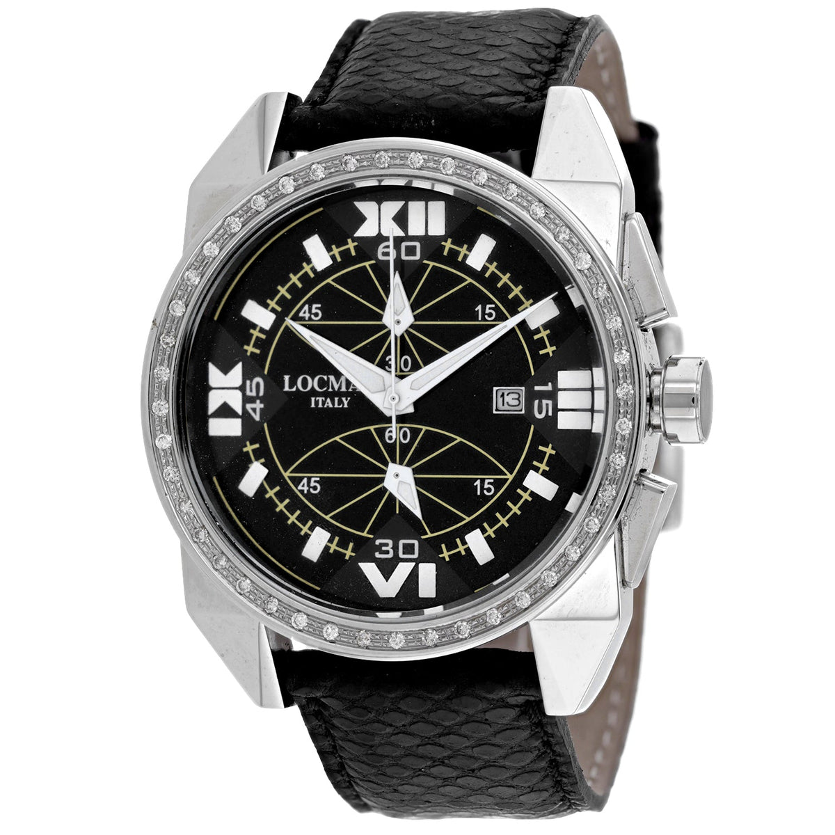 Locman Men's Cavallo Pazzo - Black Dial - 50m