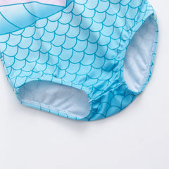 Girl's One-Piece Mermaid, Floral, Dinosaur Swimsuit