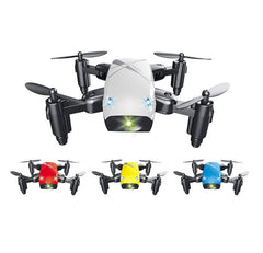 Micro Foldable RC Drone 3D Bearing Steering Wheel Remote Control Quadcopter Toys With Camera WiFi APP Control Helicopter Drone Kids Gift