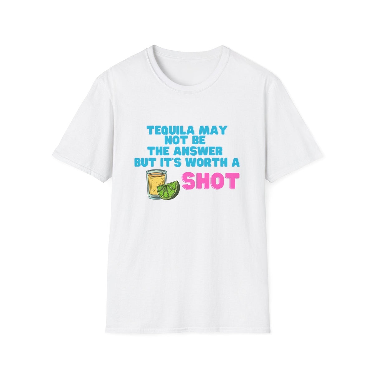 Unisex 'Tequila Shot' Short Sleeve T-Shirt