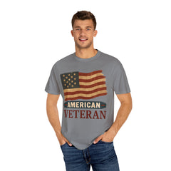 Unisex American Veteran T-Shirt - Patriotic Tee, Military Appreciation, Veterans Day