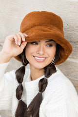 Women's Plush Bucket Hat