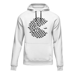 Outdoorzees Unisex Fishing Pacman Style Hoodie