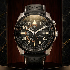 Citizen Men's Night Hawk - Black Dial - 200m