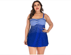 Women's Plus Size Tankini Swimsuit