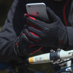 Unisex Bike Riding Fleece Full Finger Gloves