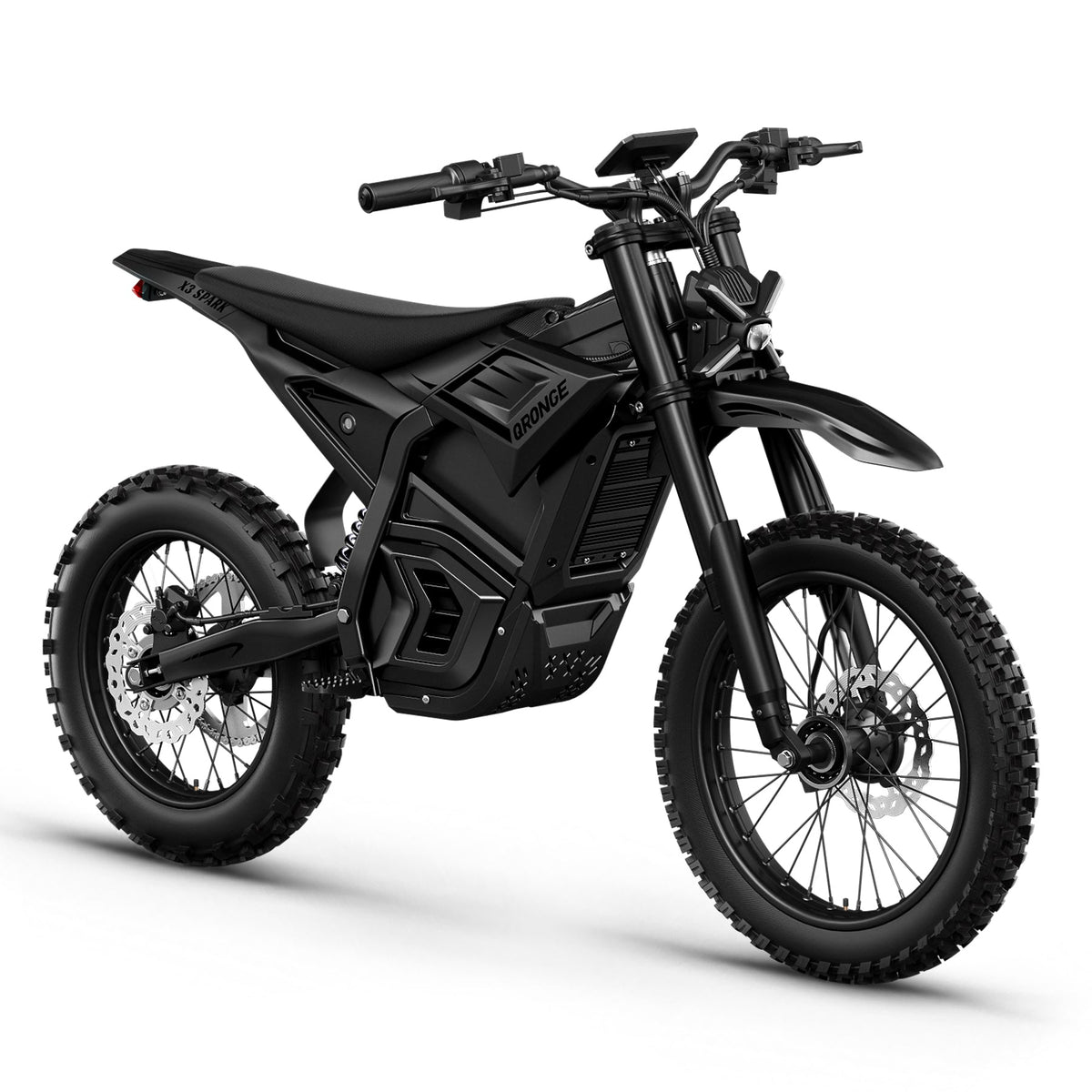 Qronge | X3 Spark Electric Dirt Bike 60V 30Ah 4,500W