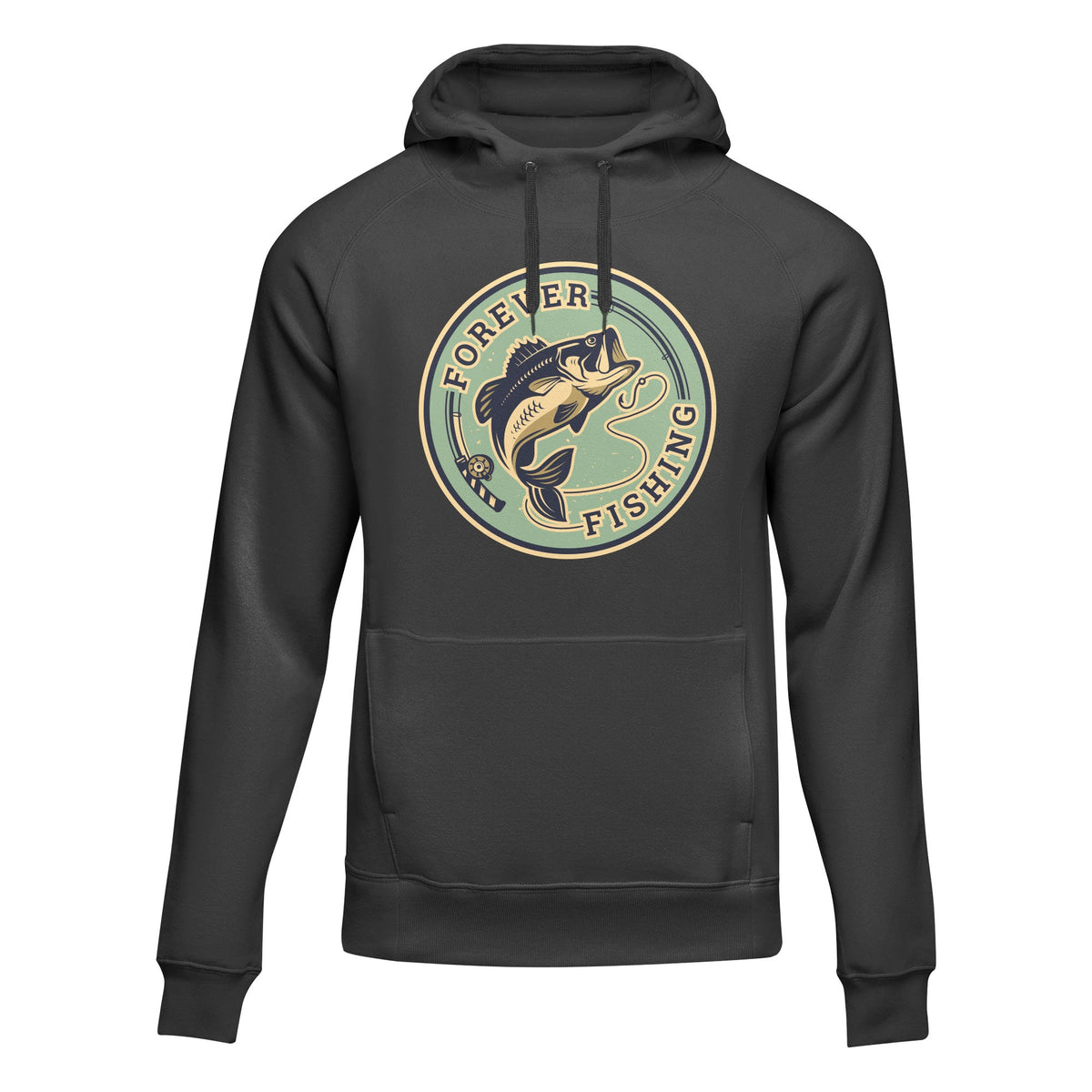 Outdoorzees Unisex 'Forever Fishing' Hoodie