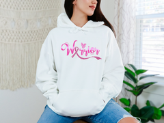 Women's 'Warrior' Cancer Awareness Hoodie
