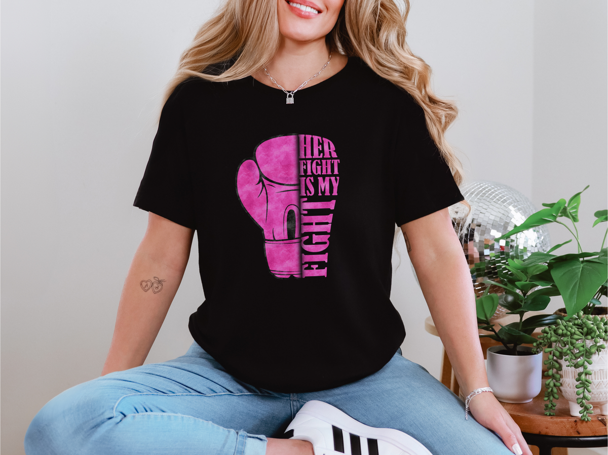 Women's 'Fight' Empowering Cancer Awareness T-Shirt