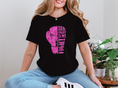 Women's 'Fight' Empowering Cancer Awareness T-Shirt