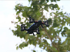 Air-Road RC Drone Car 2 in 1 Flying Car 2.4G RC Quadcopter Drone 6-Axis 4CH Helicopter With HD Camera High Speed 4WD
