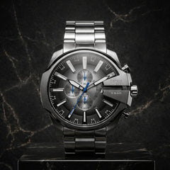 Diesel Men's Mega - Black Dial - 50m