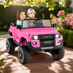 24V Kids 2 Seater Ride on UTV 4WD/2WD Switchable with Parental Remote for Ages 3+