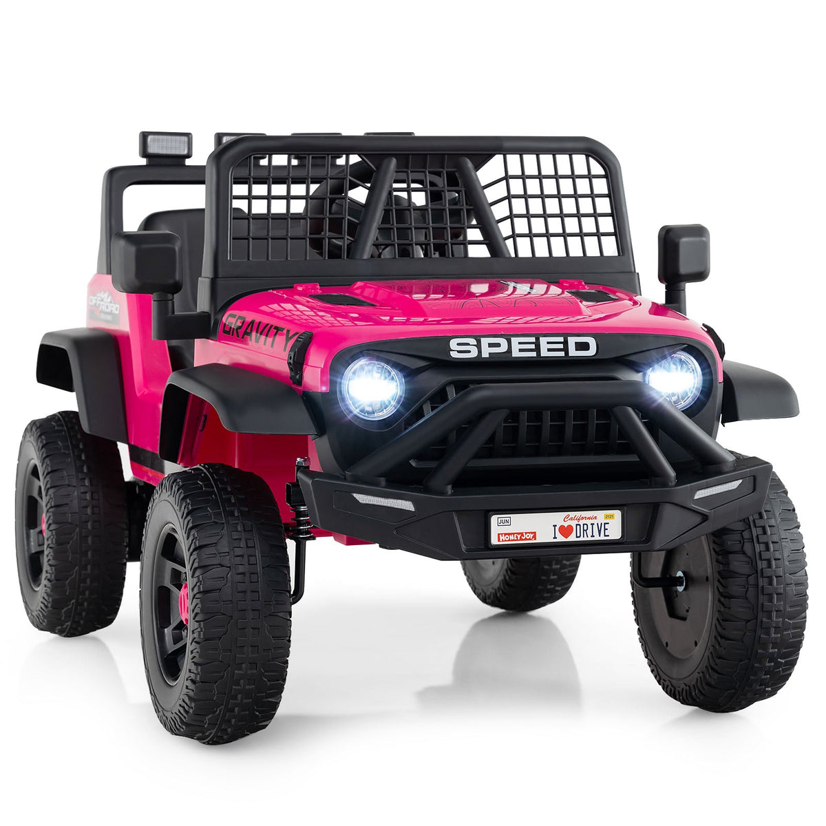 24V Kids Ride On UTV with Parent Remote Control and Music
