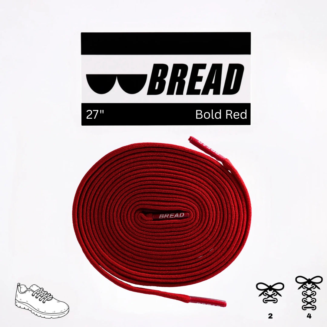 Bread Bold Red Laces