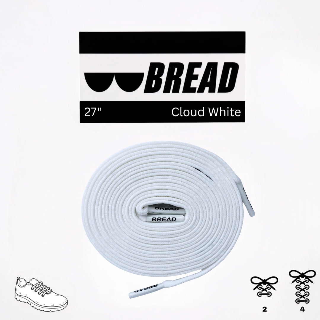 Bread Cloud White Laces