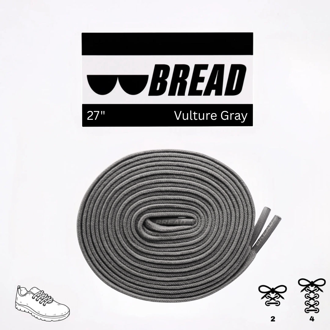 Bread Vulture Gray Laces