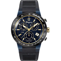 Salvatore Ferragamo Men's F-80 - Blue Dial - 100m