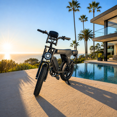 Ride Revolt | V8 E-Bike 48V 15Ah 750W