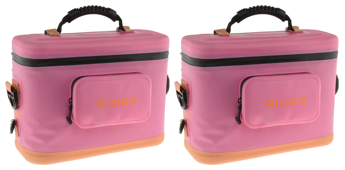 Rider Coolers NEW RC102 Pink 10 can jet ski cooler set of 2