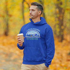 Outdoorzees Unisex 'I Love Peeing Outside' Fleece Hoodie