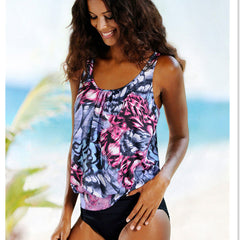 Women's Plus Size Tankini Swimsuit