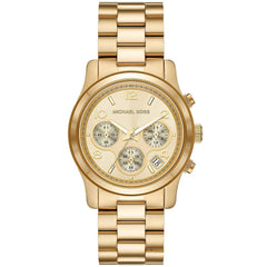 Michael Kors Women's Runway - Gold Dial - 50m
