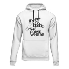 Outdoorzees Unisex 'Its Fishing o'clock' Hoodie