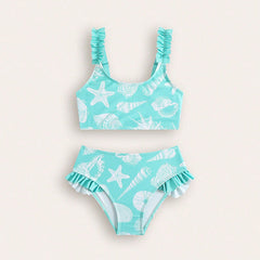 Baby Joy Baby/Girls Two Piece Bikini Swimsuit