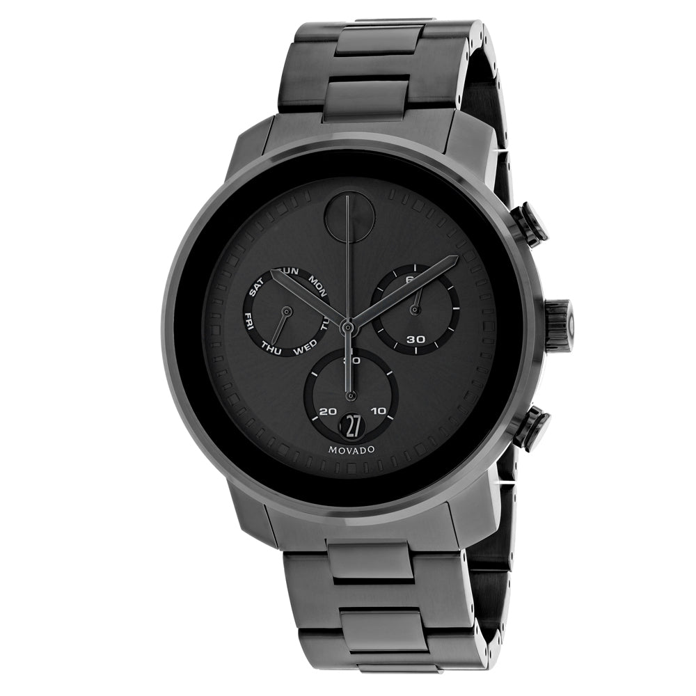 Movado Men's Bold - Gunmetal Dial - 30m