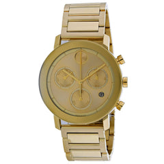 Movado Men's Bold - Gold Dial - 30m