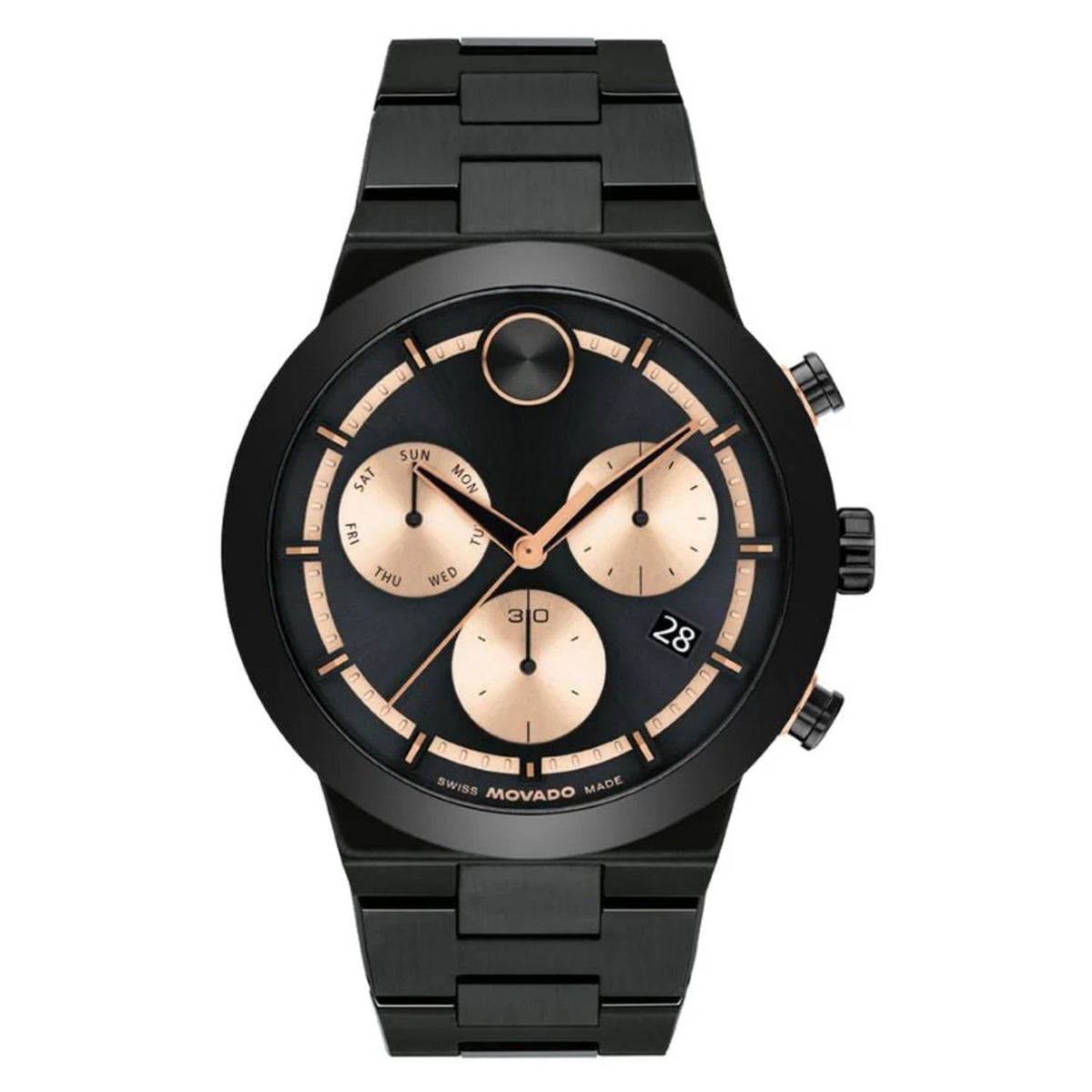 Movado Men's Bold Fusion - Black Dial - 50m