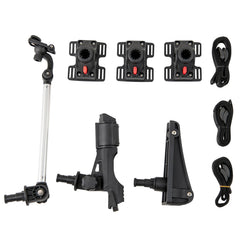 360° Rotatable Fishing Boat/Kayak Accessory 3-Piece Set