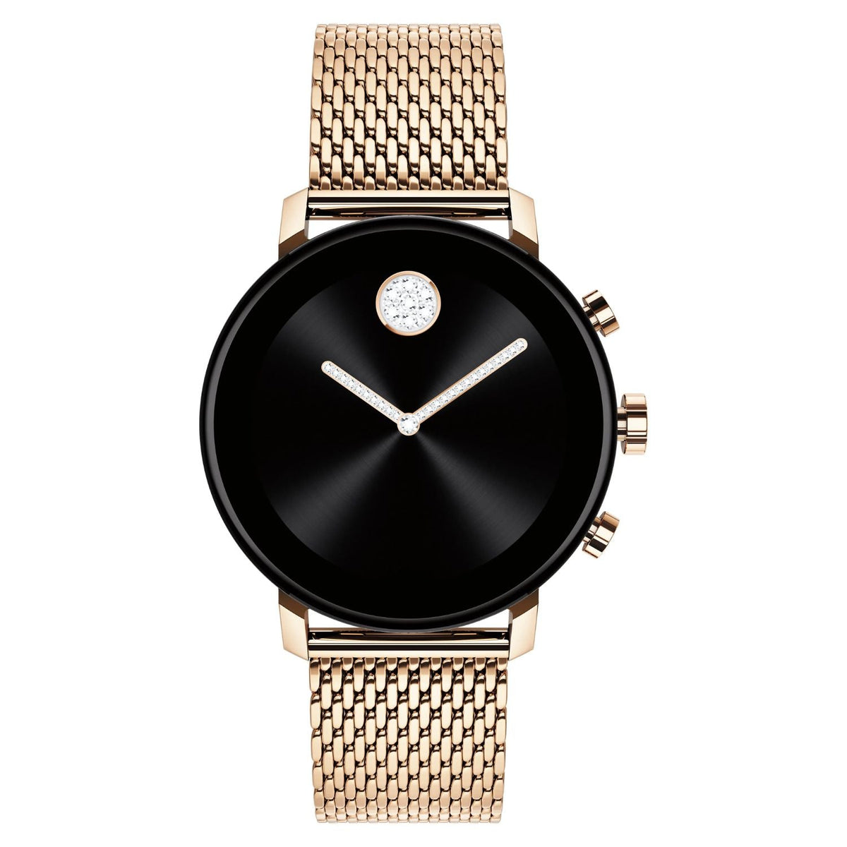 Movado Unisex's Bold - Black Dial - 10m