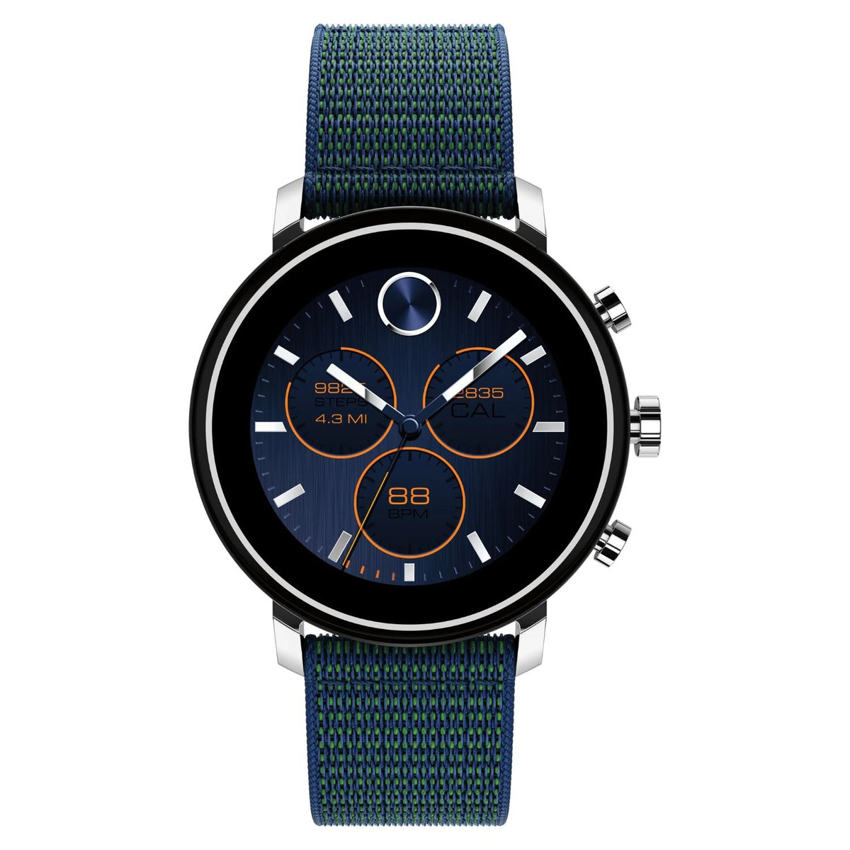 Movado Unisex's Connect - Black Dial - 10m