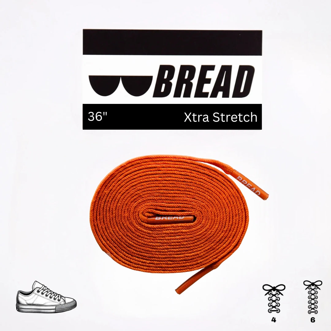 Bread Coral Orange Laces