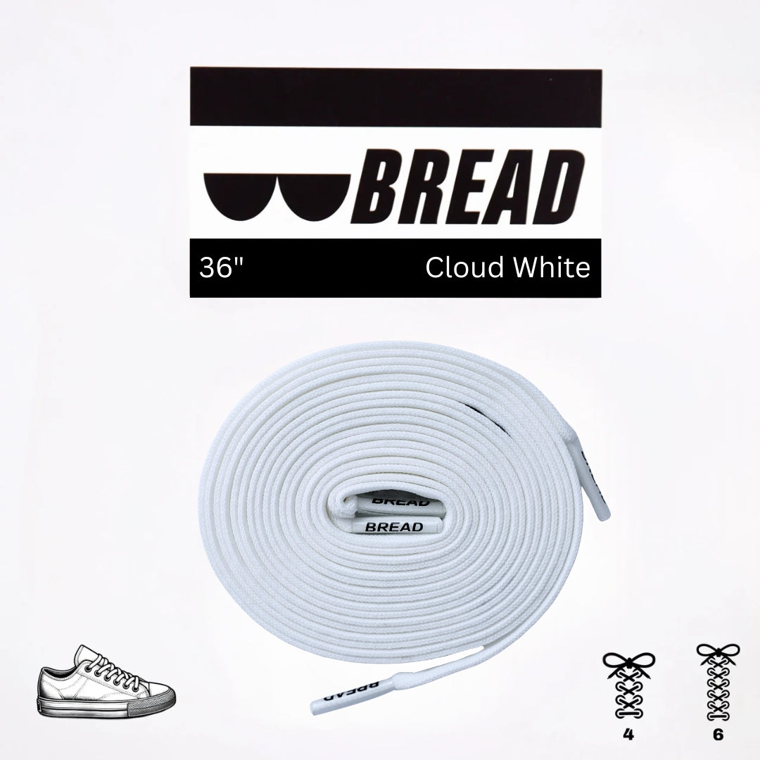 Bread Cloud White Laces