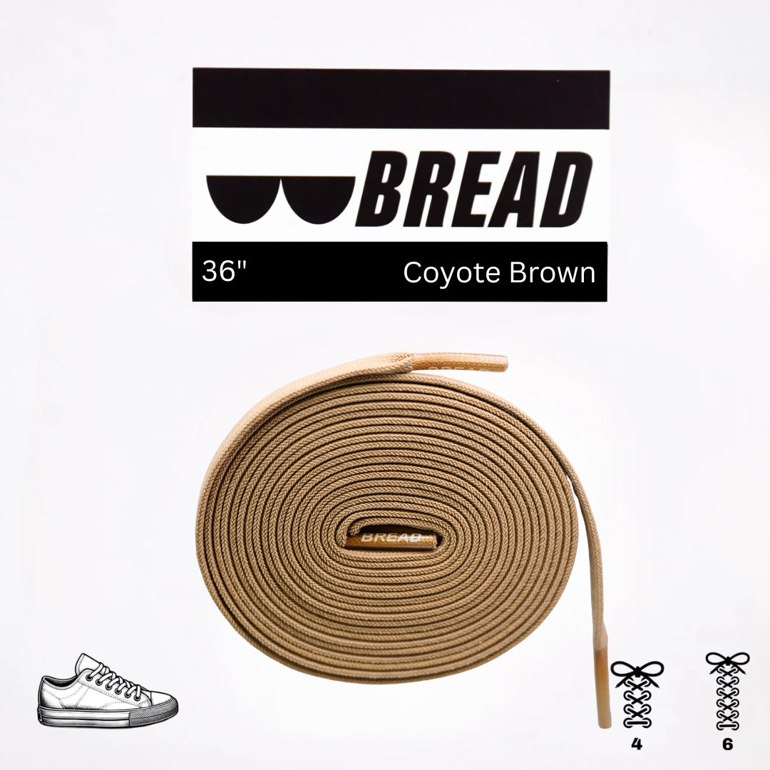 Bread Coyote Brown Laces