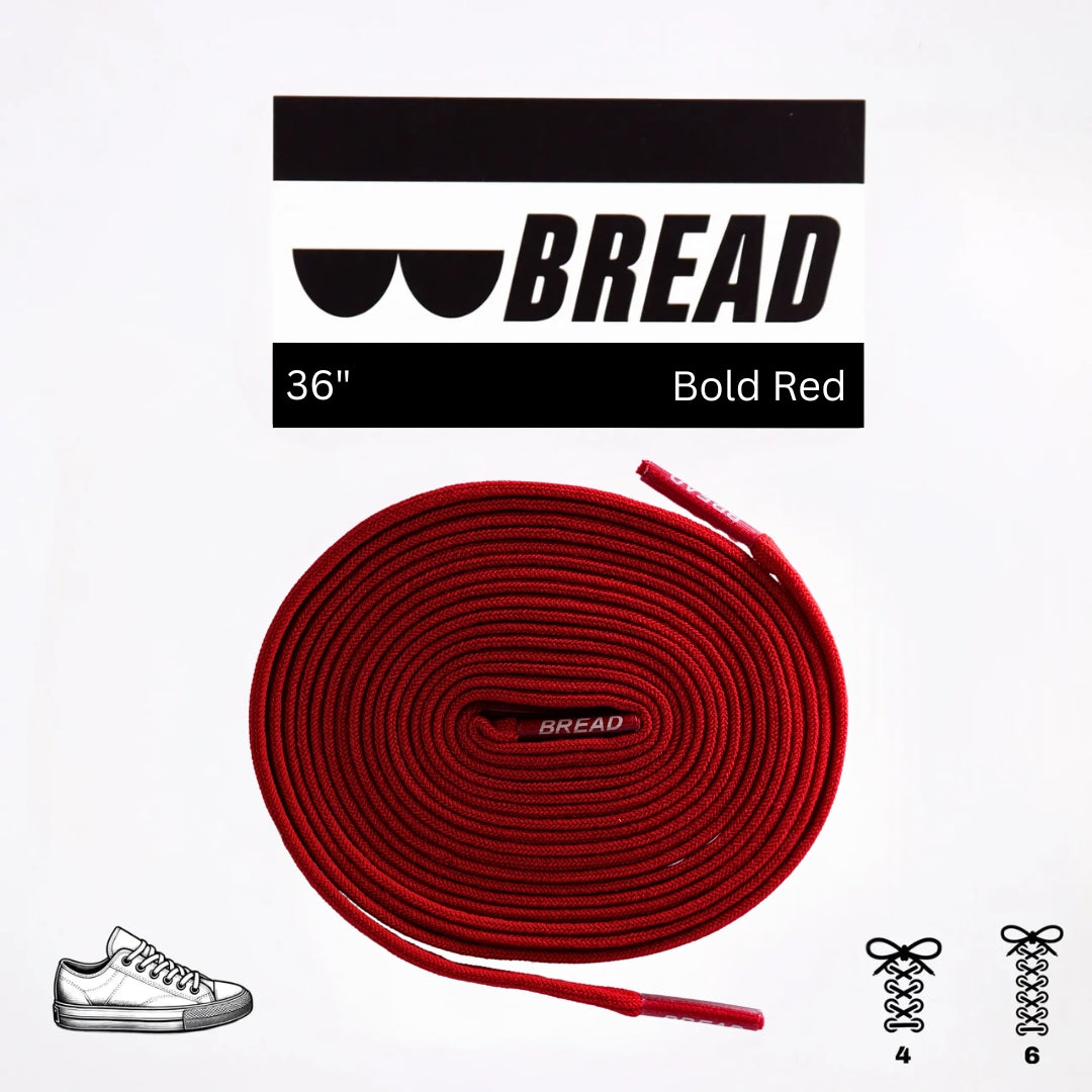 Bread Bold Red Laces