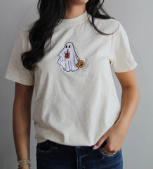 Women's 'Boo' Short Sleeve T-Shirt HALLOWEEN