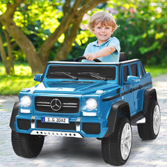 GBruno Store 12V Licensed Mercedes-Benz Kids Ride On Car - Navy
