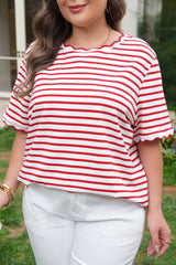Women's Esther Trim Short Sleeve PLUS Top