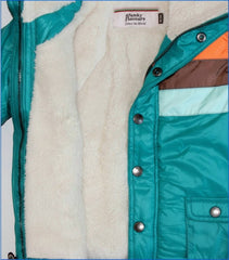 Kid's Unisex 'When I Go Out' Puffer Jacket, 1-2y