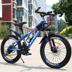 21 Speed Mountain Bike with Shock Absorption - 20-26" Wheels