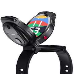 Unisex Android 4G Smart Watch 360 Degree Rotating Dual Camera